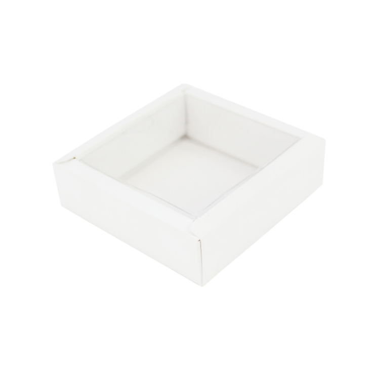 White Multipurpose Rectangular Cardboard Tray - Recycled Material